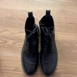 VINCE - black combat boots